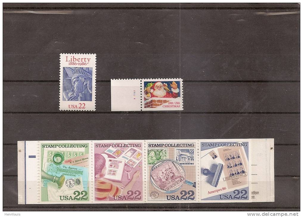 ETATS UNIS  Lot De Timbres  Obt  Et  **  Voir 2 Scans       ( Ref 423 ) - Mezclas (max 999 Sellos)