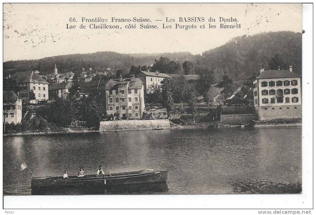 Frontière Franco-Suisse - Les Bassins Du Doubs - Lac De Chaillexon, Côté Suisse - Bassins