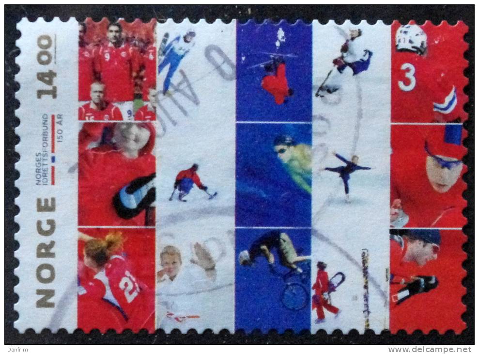 Norwegen 2011 150 Jahre Noregischer Sportbund  MiNr. 1743 (0)  ( Lot L 1698 ) - Usados