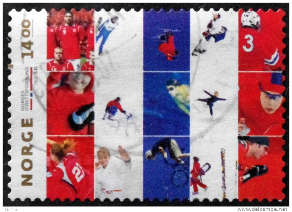 Norwegen 2011 150 Jahre Noregischer Sportbund  MiNr. 1743 (0)  ( Lot L 1699 ) - Gebruikt