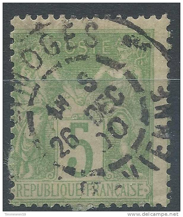 Lot N°21213     N°102, Oblit Cachet à Date De LIMOGES - 1898-1900 Sage (Type III)