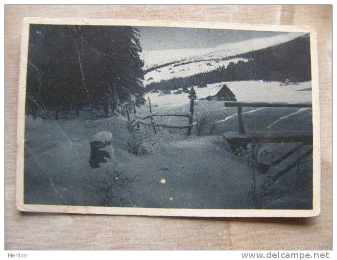 Schles.Gebirgsbilder - Wintermorgen Im Blaugrunde - Schneekopfe *Brückenberg I.R.  1926  D89530 - Schlesien