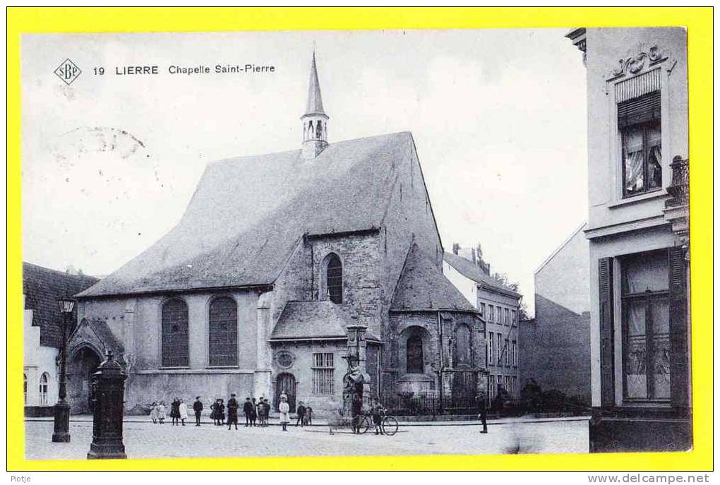 * Lier - Lierre (Antwerpen - Anvers - Antwerp) * (SBP, Nr 19) Chapelle Saint Pierre, Animée, TOP CPA, Groupe Enfants - Lier