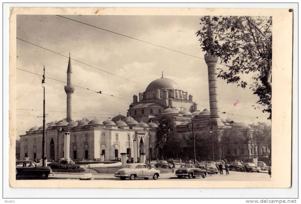 AFRICA EGYPT THE MOSQUE OLD POSTCARD 1934. - Other & Unclassified