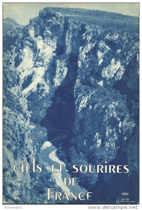 Livret Touristique Ref. : 12-146. Ciels Et Sourires De France - Oct 1938 - GORGES DU VERDON - Non Classés