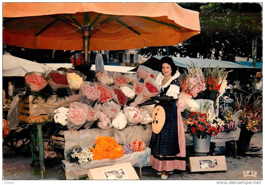 NICE SON MARCHE AUX FLEURS - Marchés, Fêtes