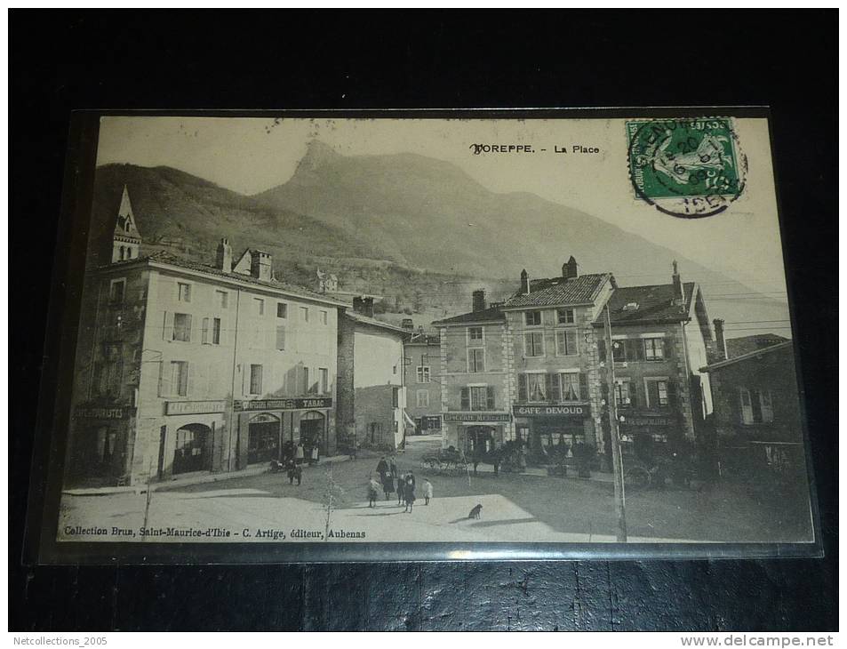 VOREPPE - LA PLACE  - CAFE DEVOUD / CAFE TOURISTIQUE / TABAC - 38 Isère - Voreppe