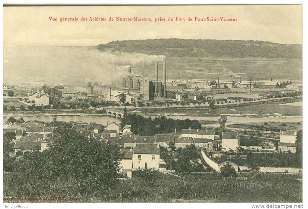 NEUVES-MAISONS - Vue Générale Des Aciéries - Neuves Maisons