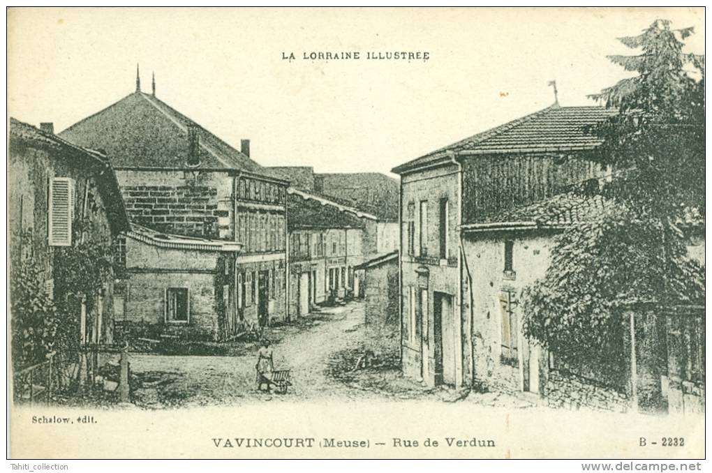 VAVINCOURT - Rue De Verdun - Vavincourt