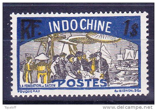 Indochine N°145 Neuf  Charniere - Ungebraucht