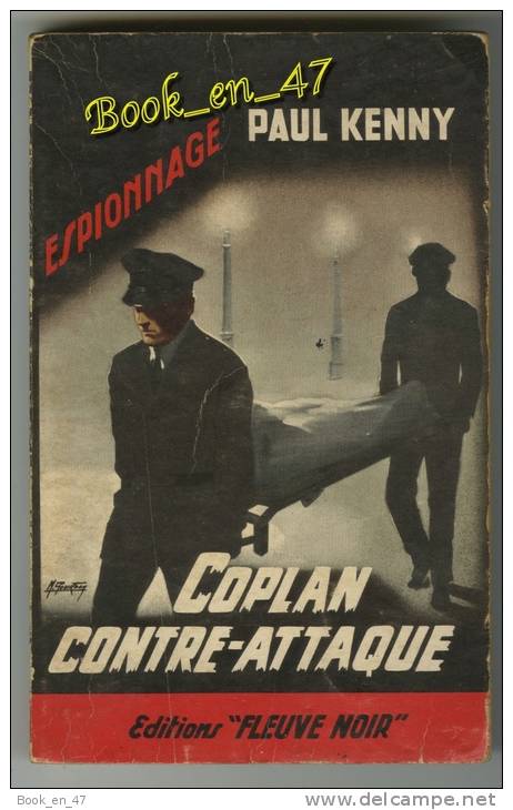 {09115} Paul Kenny ; Espionnage N° 142  , 1963. " Coplan Contre-attaque "  " En Baisse " - Paul Kenny