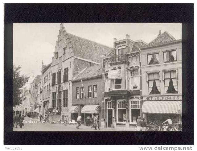 Zieriksee Mol 's-gravensteen édit. Galanterie , Magasin Souvenirs Mourer , Het Vulpenhuis - Zierikzee