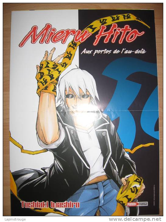 Affiche IWASHIRO Toshiaki Pour Mieru Hito Panini Manga 2008 - Plakate & Offsets