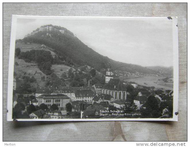 Sächs. Schweiz - Stadt Und Festung Königstein   D89656 - Koenigstein (Saechs. Schw.)