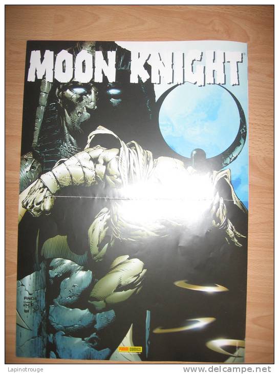 Affiche HUSTON FINCH Moon Knight Panini Comics 2008 - Afiches & Offsets
