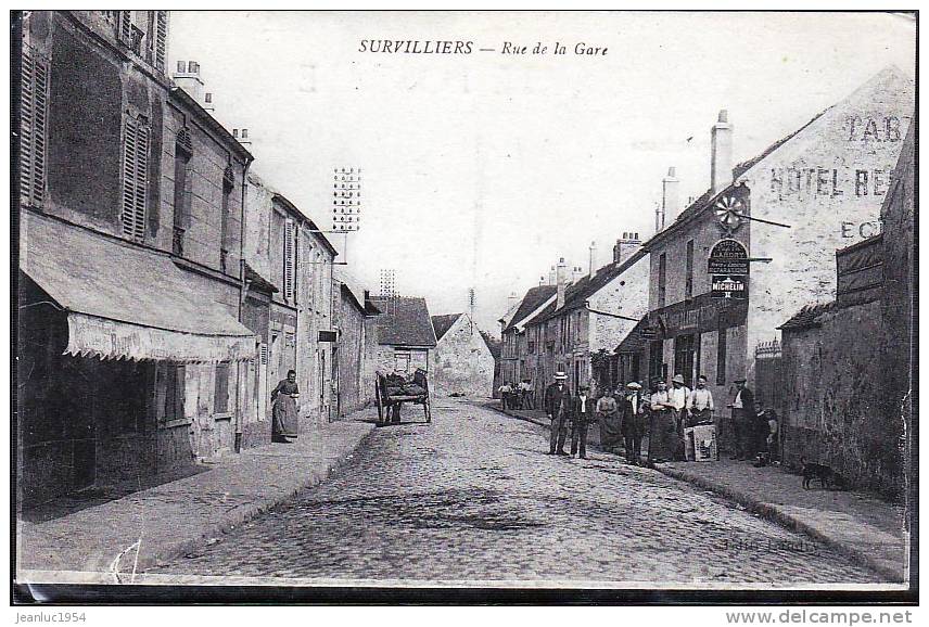 SURVILLIERS RUE DE LA GARE - Survilliers