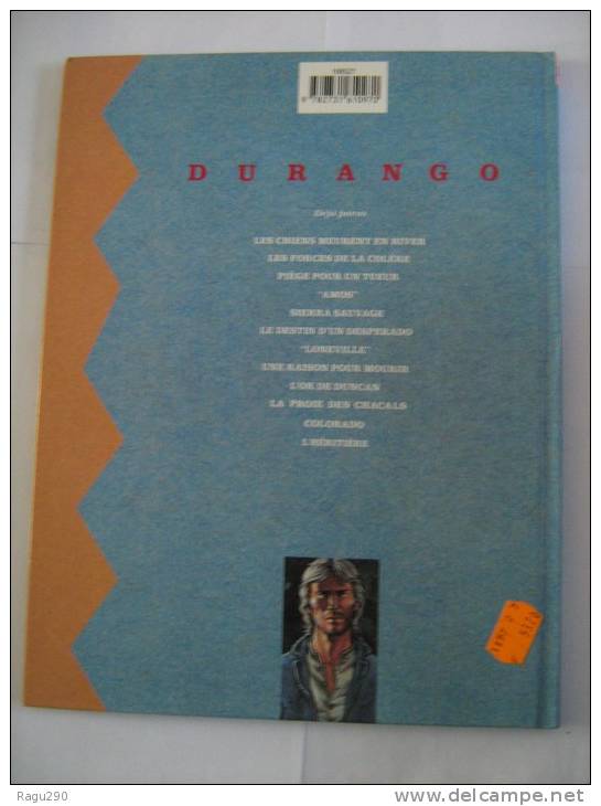 DURANGO - L ' HERITIERE   En édition Originale - Durango
