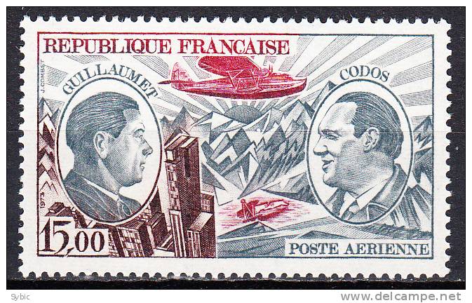 FRANCE  - 1973 -  Guillaumet Et Codos   - Yvert PA 48 - 1960-.... Ungebraucht