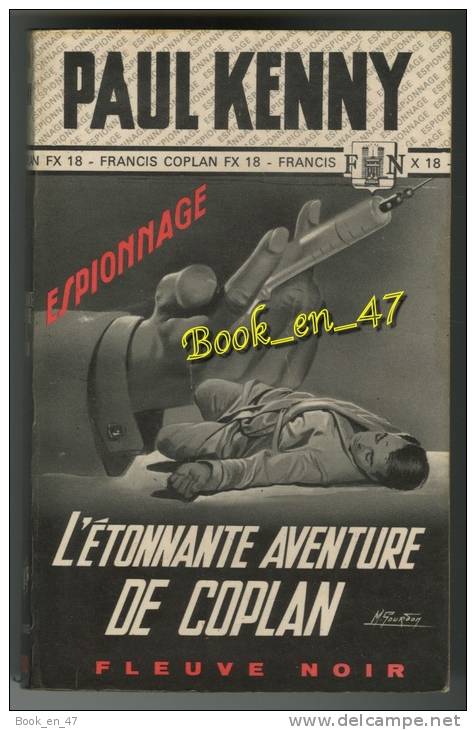 {07878} Paul Kenny ; Espionnage N° 980 EO 1972. " L'étonnante Aventure De Coplan "  " En Baisse " - Paul Kenny