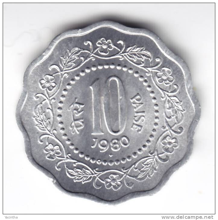 @Y@   India   10  Paise 1980  UNC    (C104) - India