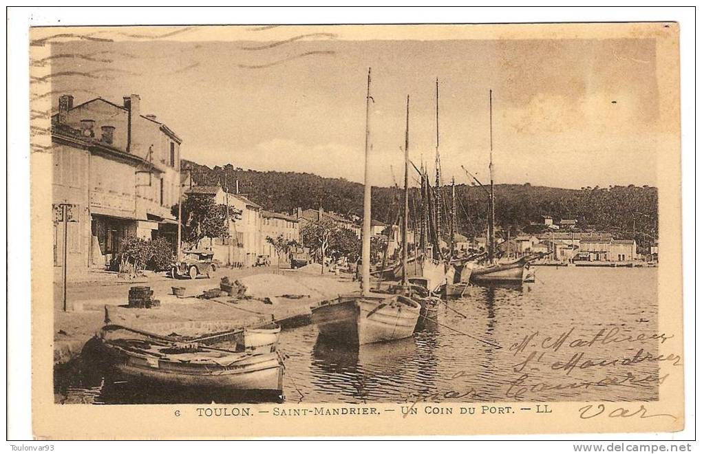 SAINT MANDRIER SUR MER - VAR - UN COIN DU PORT - Saint-Mandrier-sur-Mer