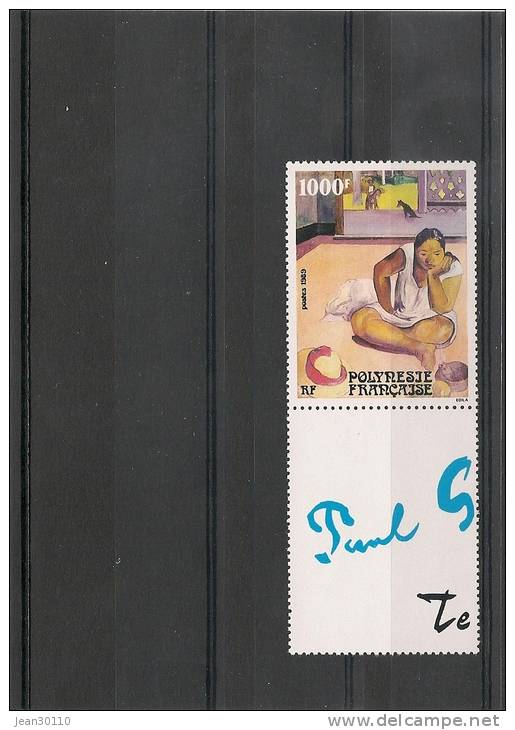 POLYNÉSIE  Année  1990   N° Y/T :346**  Côte 31,70 € - Neufs