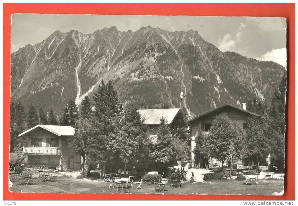 C0921 Chalet-Restaurant Du Val D'Arpetta Sur Champex,Lovey Propr. Cachet Champex 1956. Gyger 18642 - Other & Unclassified