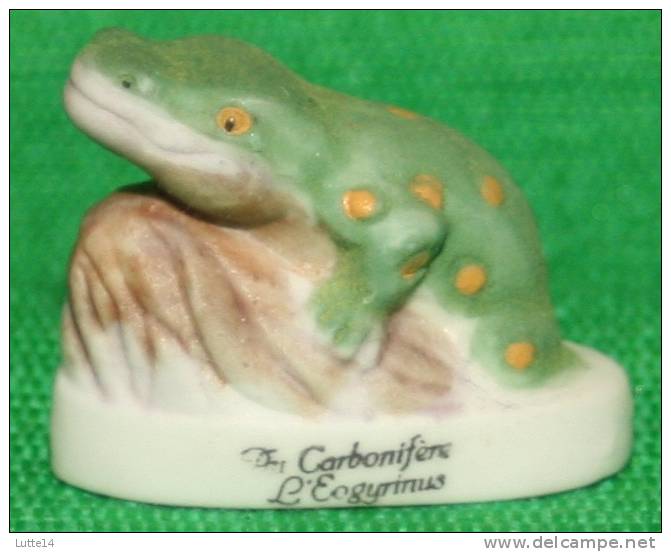 Fève : Reptile Du Carbonifère ; L'Eogyrinus - Animaux