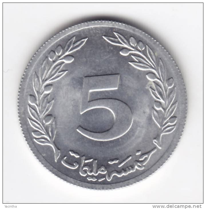 @Y@    Tunesië  5  Millim  1960      (C39) - Tunisie