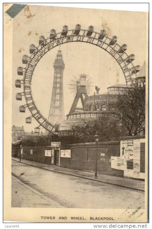 (840) Very Old Postcard - Carte Postale Ancienne - UK - Blackpool - Blackpool