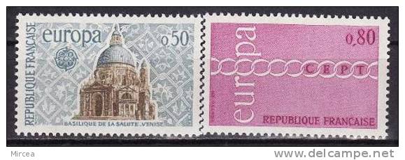 France - 1971 - Yv.no. 1676/7, Neufs** - 1971