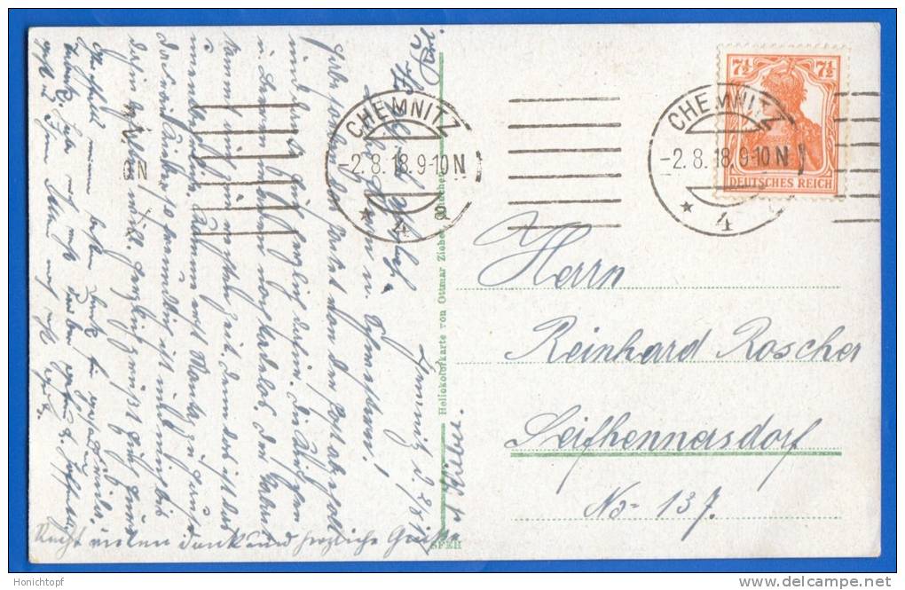 Deutschland; Chemnitz; Küchwald; 1918 - Chemnitz