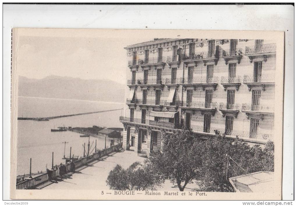 BR44364  Maison Martel Et Le Port  Bougie   2  Scans - Bejaia (Bougie)