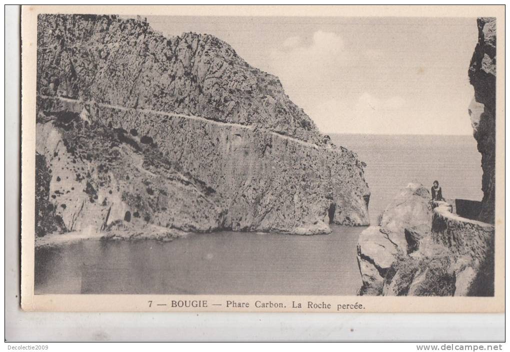 BR44388 Phare Carbon La Roche Perceee Bourgie    2  Scans - Bejaia (Bougie)