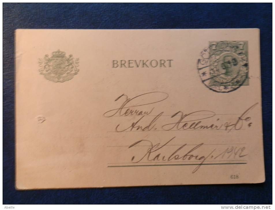 A1942   CP  1919 - Postal Stationery