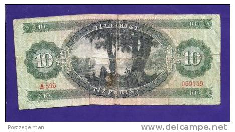 HUNGARY 1969, Banknote,  USED GOOD, 10 Forint Km 161 - Hungary