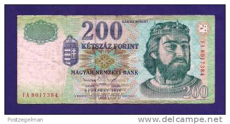 HUNGARY 1998, Banknote,  USED VF, 200 Forint - Hungary