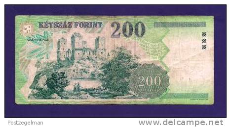 HUNGARY 1998, Banknote,  USED VF, 200 Forint - Hungary