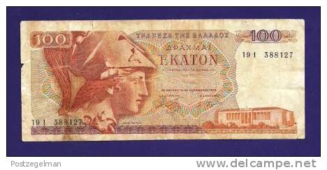 GREECE 1978, Banknote,  USED VF, 100 Drachme Km200 - Greece