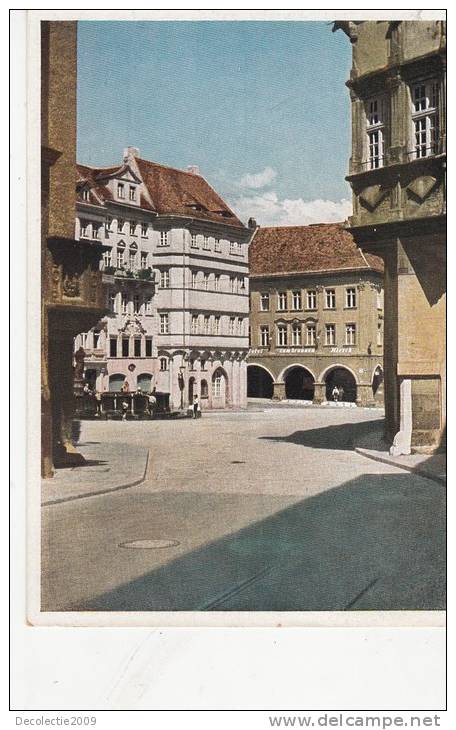 BR43310 Untermarkt Durchblick Zwischen Rathaus Und Schonhof Auf Die Waage Und Lauben   Gorlitz    2  Scans - Goerlitz