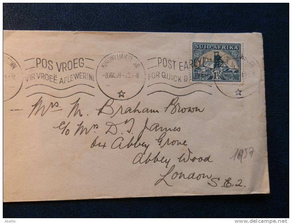 A1957  LETTER TO LONDON   1959 - Storia Postale