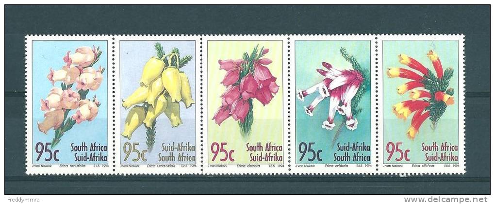 Afrique Du Sud:  861/ 865 **  Fleurs - Autres & Non Classés