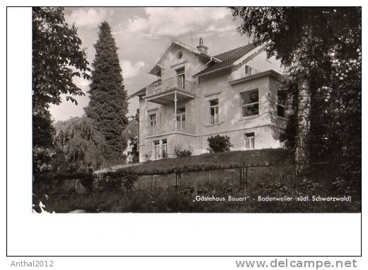 Badenweiler Gästehaus Bauert Sw 22.7.1962 - Badenweiler