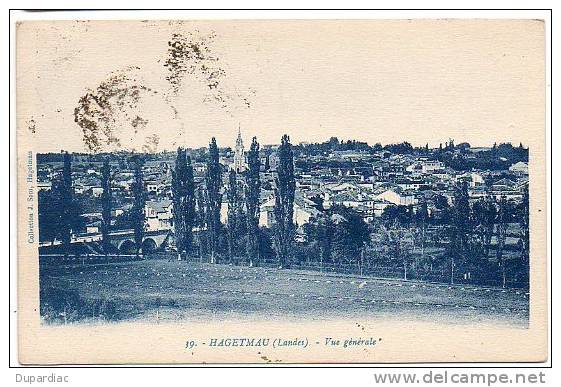 40 - Landes / HAGETMAU -- Vue Générale (carte Bleue). - Hagetmau