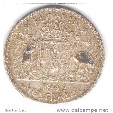 Australia 1947 Florin - - Florin