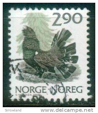 Norwegen  1988  Freimarken - Natur - Auerhuhn  (1 Gest. (used))  Mi: 986 (0,20 EUR) - Oblitérés