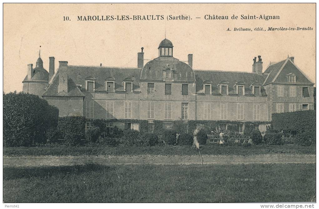 MAROLLES LES BRAULTS - Château De Saint Aignan - Marolles-les-Braults