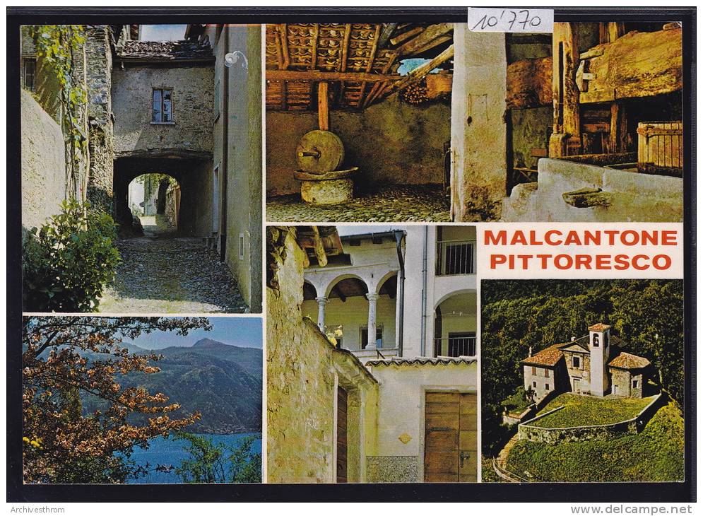 Malcantone Pittoresco (TI) - 6 Vedute, Ca 1991 ; Form. 10 / 15 (10´770) - Malcantone