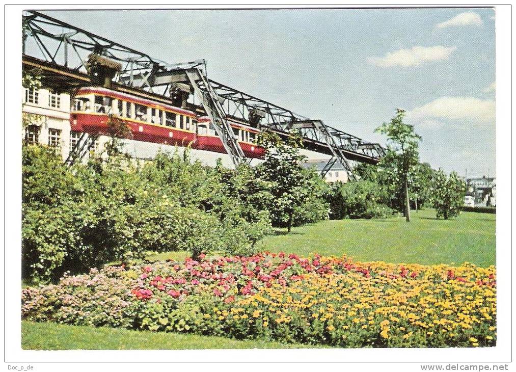 Deutschland - Wuppertal - Train - Schwebebahn - Bahn - Wuppertal