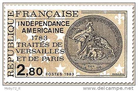 Francia - 1983 - Usato/used - Indipendenza Americana - Mi N. 2409 - Usati